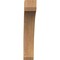 Ekena Millwork 4"W x 22"D x 22"H Legacy Rough Sawn Knee Brace, Western Red Cedar BRC04X22X22LEC00RWR - alternate 3